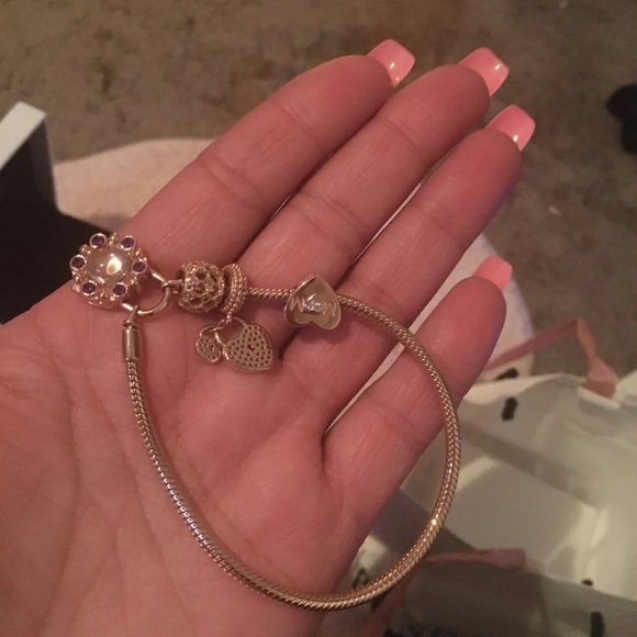 Panda rose gold bracelet authentic - Picture 1 of 8
